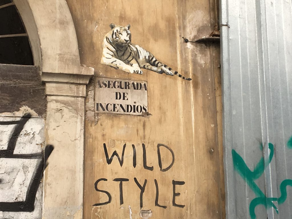 ESCIF zeigt eine Tiger und darunter steht "Wild Style"