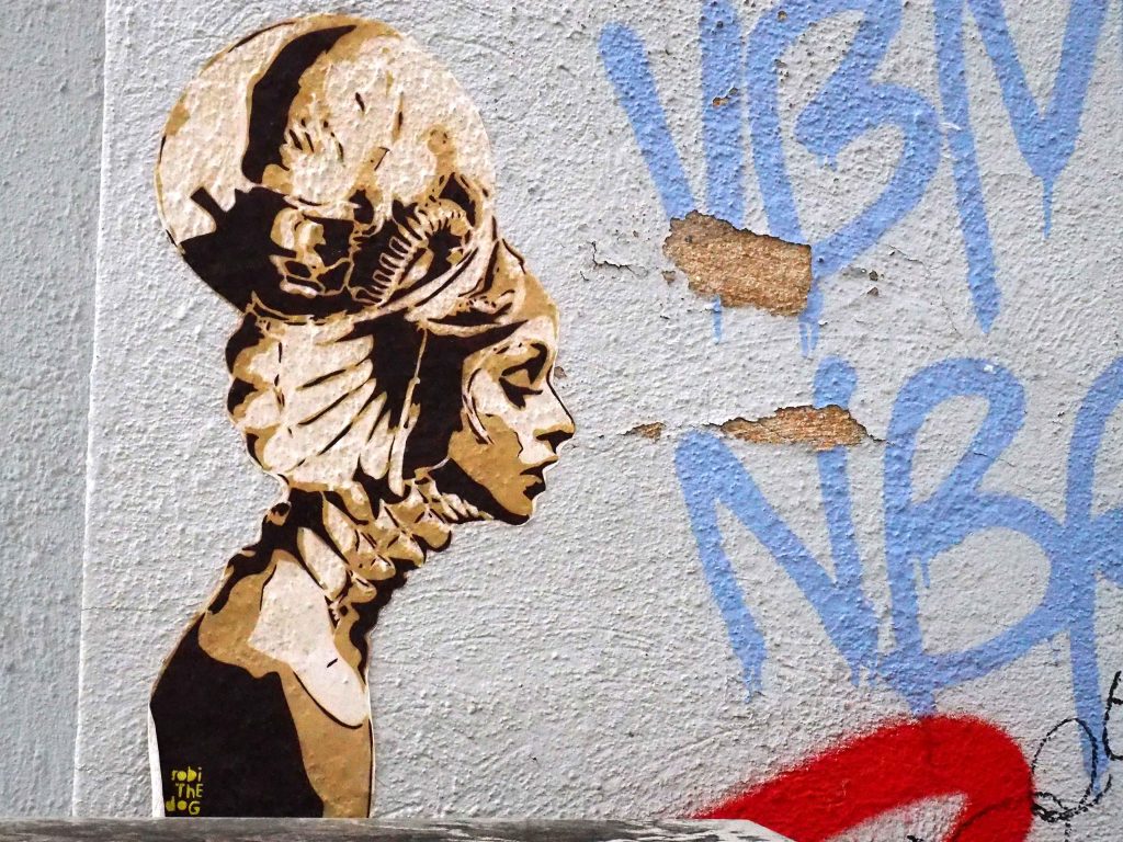 paste-up von Robi the dog