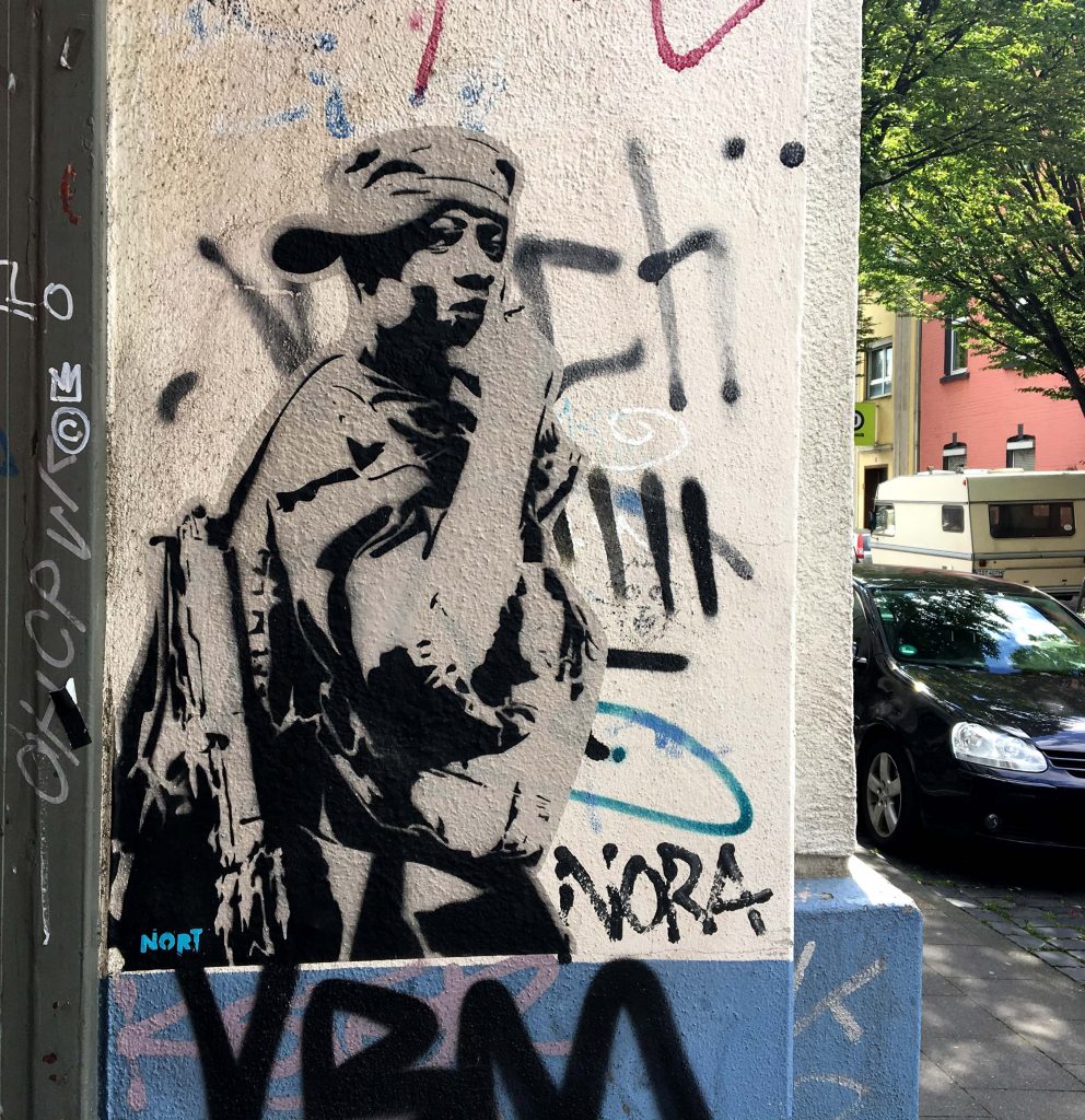 rauchender Kindersoldat