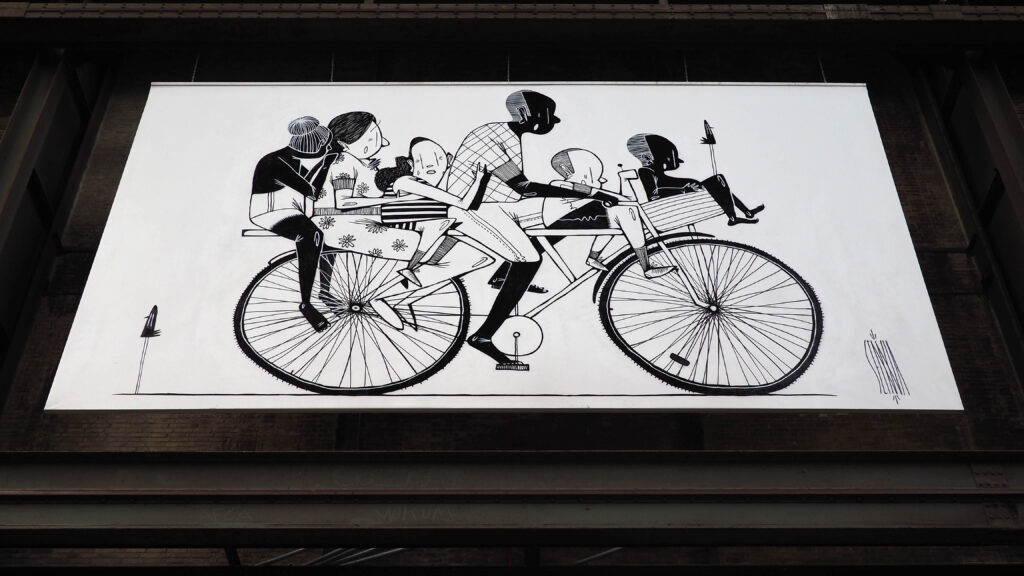 "Family on a Bike", Alex Senna